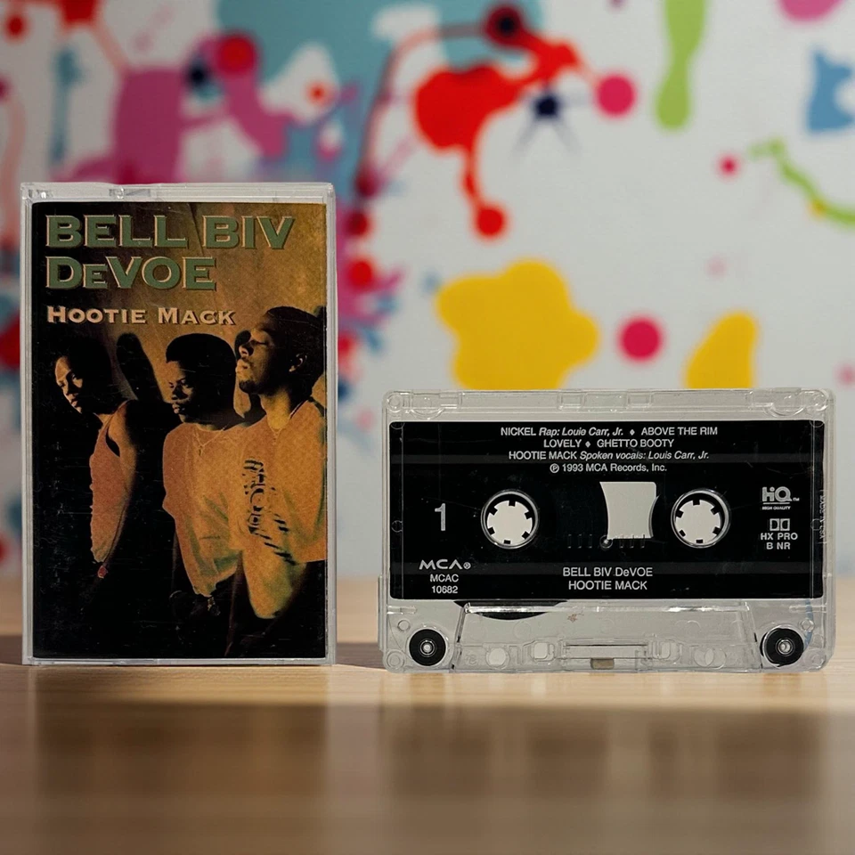 •BELL BIV DEVOE - HOOTIE MACK• ~1993 OG PRESSING~ (CASSETTE TAPE) - Image 2 of 4