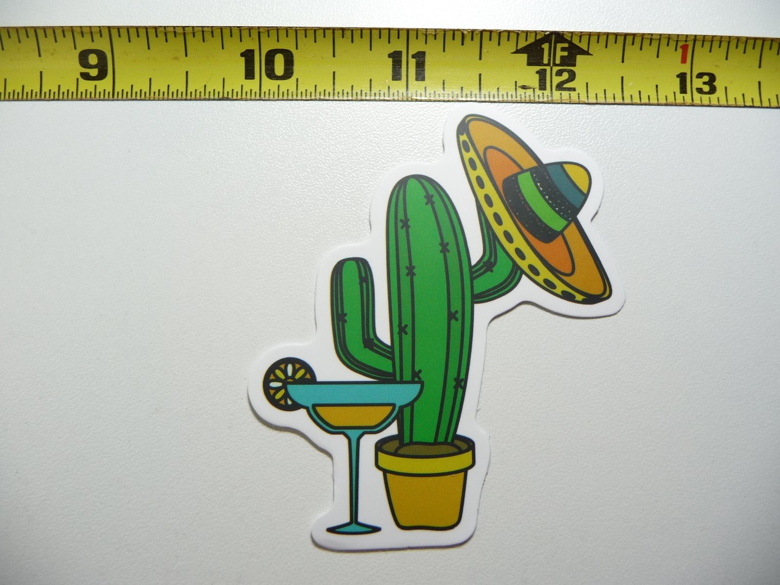 Southwestern Mexico Cactus Weekend Celebration Decal Sticker