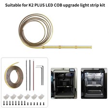 Hochhelle LED COB Upgrade Lichtstreifen Kit für Creality K2 Plus 3D-Drucker Teil