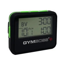 Plus Interval Timer and Stopwatch - Black/Green Softcoat