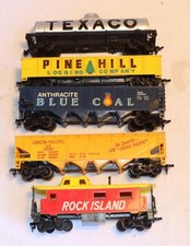 HO Freight Car Lot 1 Need Repair 5 Pieces