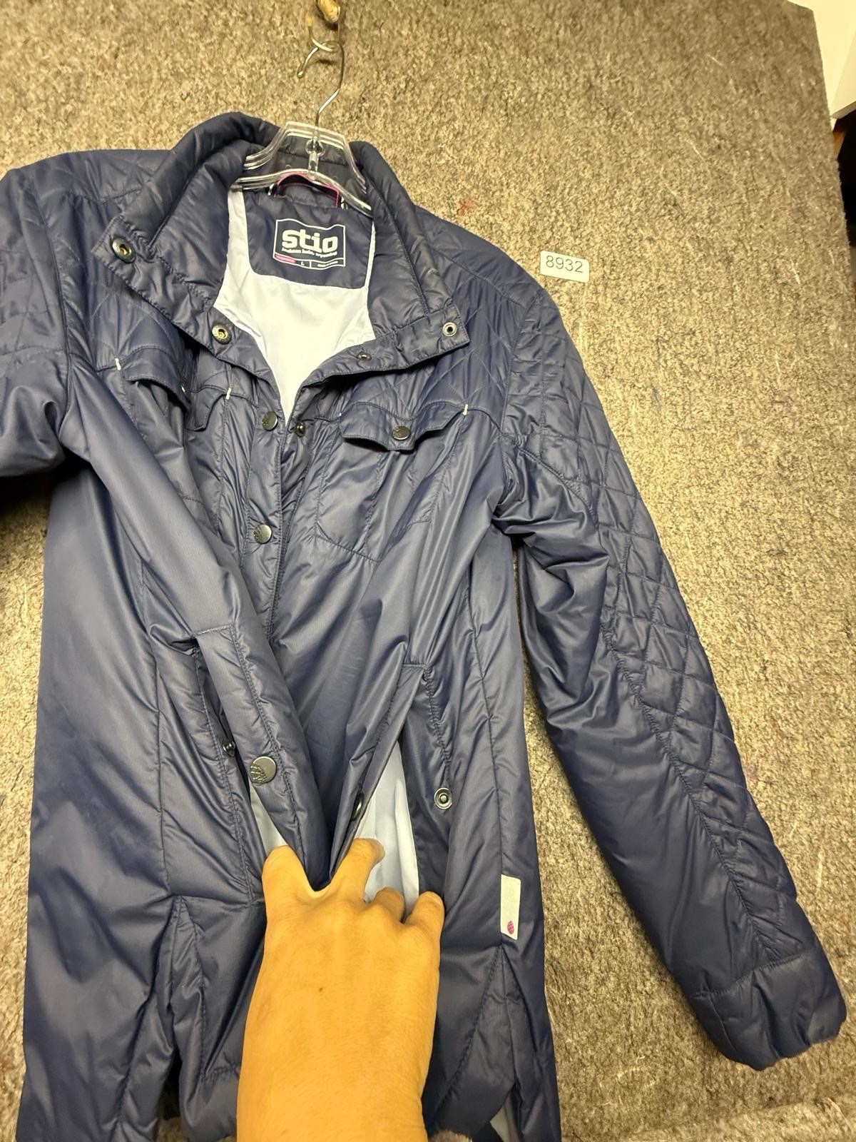 Stio Women’s Shirt Jacket Skycrest Insulated Quilted Snap Blue Size L