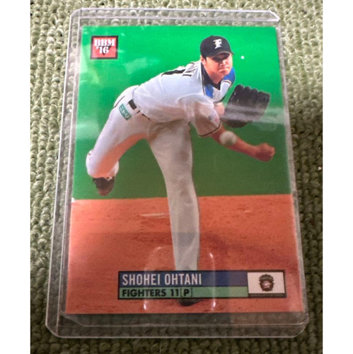 Shohei Ohtani 2016 BBM CLASSIC card 007 Nippon-Ham Fighters