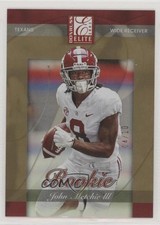 2022 Panini Donruss Elite 2002 Rookies Gold 4/10 John Metchie III #2002-126 3mx