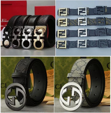 2026NEWbelt men's suit buckle belt formal pants belt with box