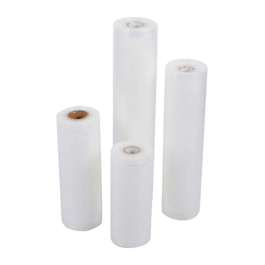 Food Vacuum Sealer Rolls & Bags Embossed Storage Saver Pack for Fresh Food