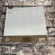 2008 Creative Memories Collection 12x12 Scrapbook Pages White 15 Sheets Sealed