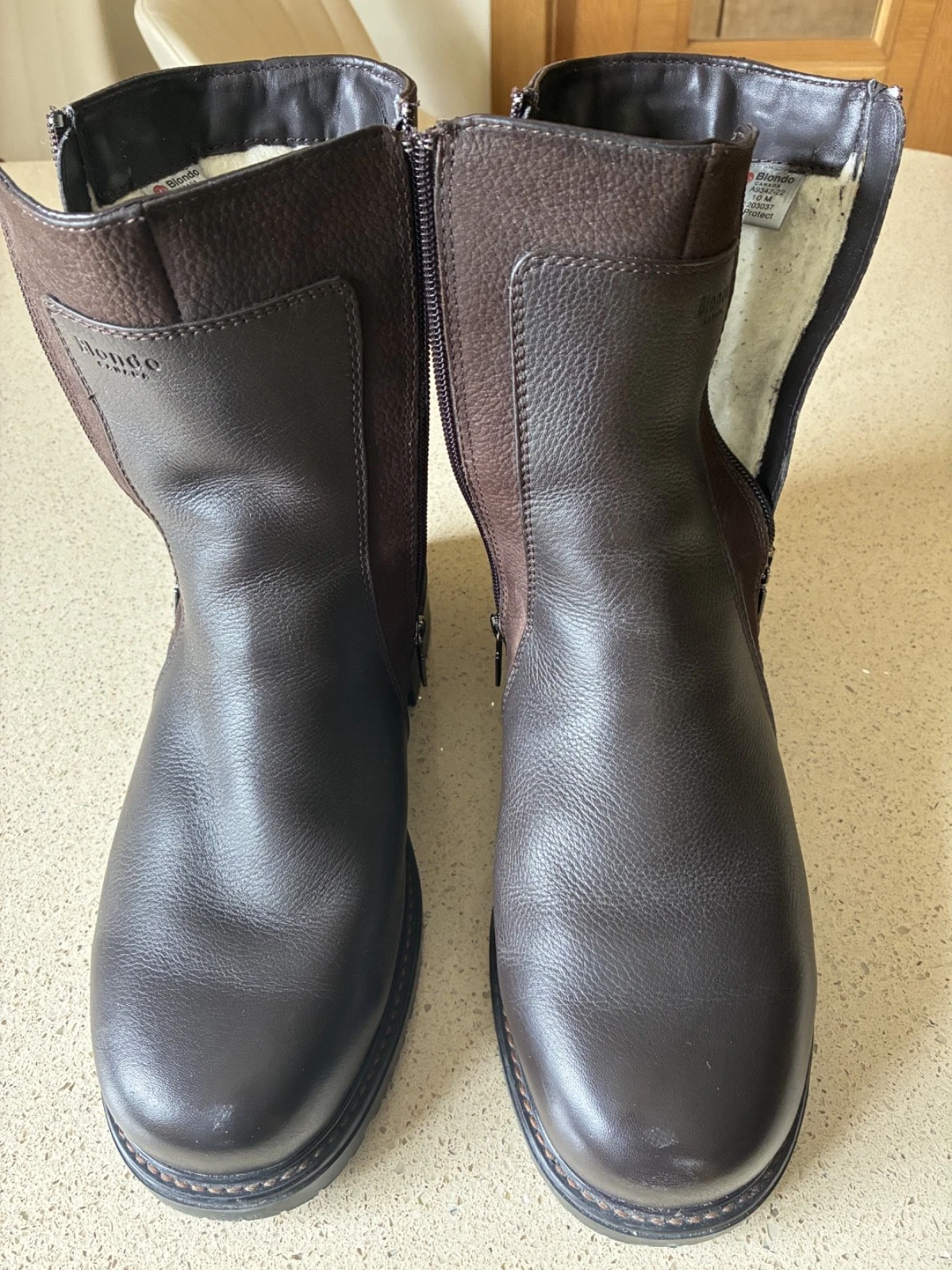Leather Nubuck Orvis Mens Sheepskin Boots UK 9/US10
Opens in a new window or tab