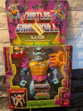 Sla'Ker  Turtles of Grayskull Slaker Masters Universe MOTU TMNT  New In Box