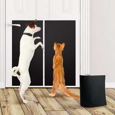 Self-Adhesive Dog Nail File Scratcher Emery Paper Cat Nail Scratch Board ...