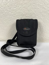 Lowepro Padded Small 4  Camera Bag Belt Pouch Case Crossbody Strap Card Slot