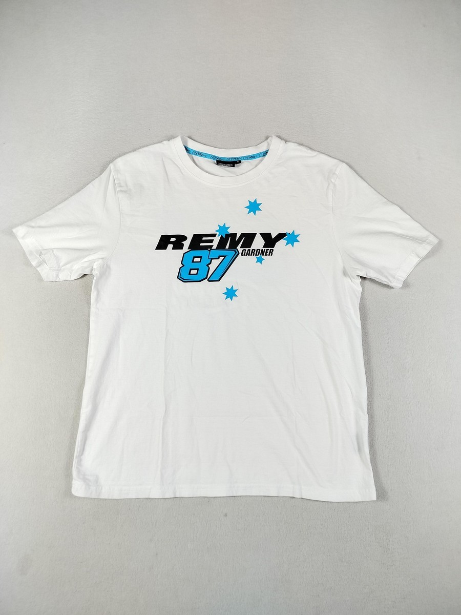 Remy Gardner 87 Shirt Mens Medium White MotoGP Motorcycle Racing 