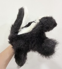 Folkmanis Black Skunk Plush Hand Puppet 15" Long