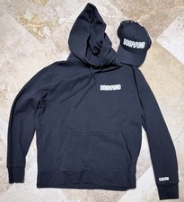 Dogpound Black Hooded Sweatshirt Men's XXL Hoodie Made In USA-including DP Cap
