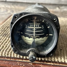 Vintage Airplane Instrument Airplane Gauge Sperry Gyro Instrument
