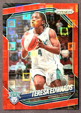Teresa Edwards RED PANDORA /199 #126 2025 Panini Prizm Lynx