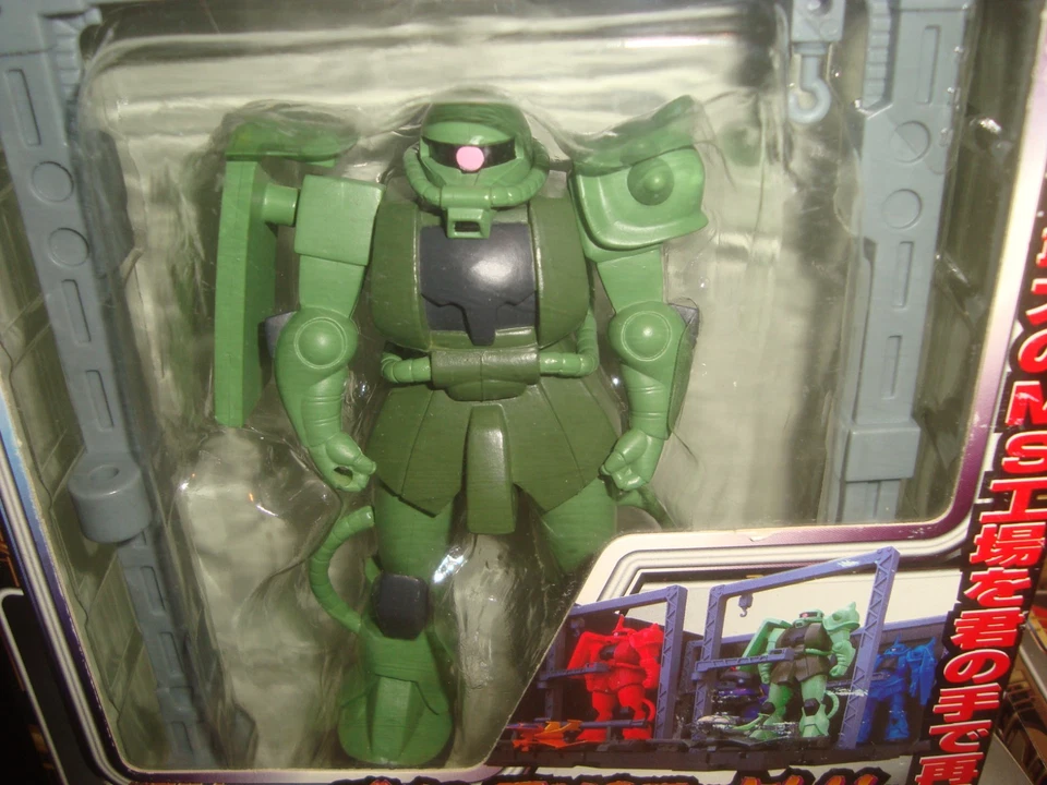 GUNDAM ZEON ARMY MS FACTORY SERIE COMPLETA BANPRESTO 2000 - Immagine 2 di 4