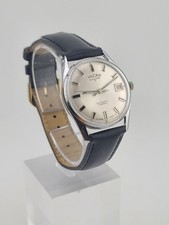 Vintage 1960's Vulcain Men's Automatic Calendar 17J Swiss Made Watch. Working.