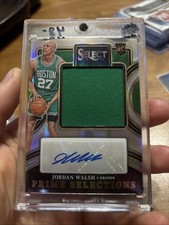 2023 Panini Select Jordan Walsh Prime Rookie Patch Auto /99