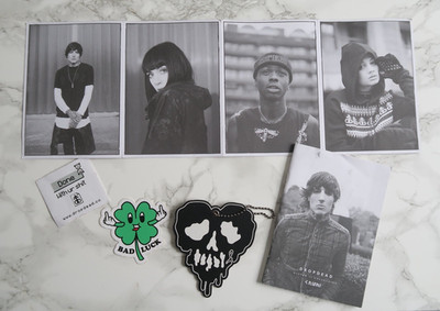 Drop Dead Kleidung Konvolut Sammler Sticker Tags Katalog Oliver Sykes BMTH