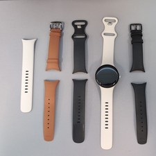 Google Pixel Watch 4 41mm Silver Wi-Fi Silicone Bands Bellroy Black  Terracotta