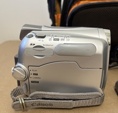 Canon ZR600 Mini DV Camcorder Not Tested