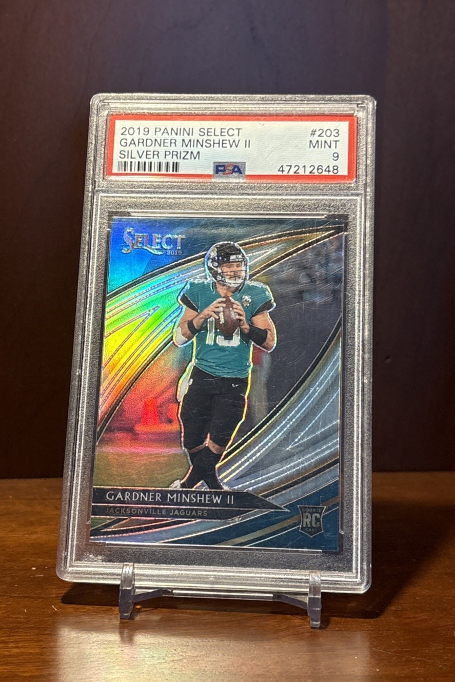 2019 Panini Select - Field Level Gardner Minshew II #203 Silver Prizm (RC)