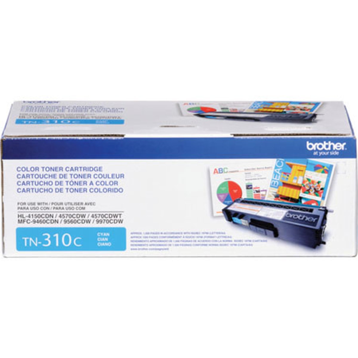 Brother Cyan Toner Cartridge Yields 1500 Pages 17990₽