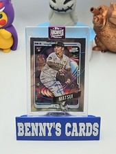 2025 Topps Archives Baseball 2024 Archives On Card Autograph 9/16 RC Yuki Matsui