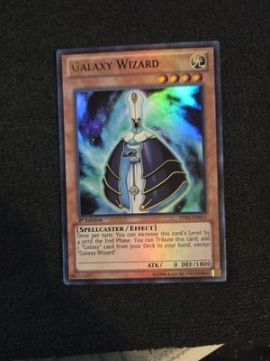 GALAXY WIZARD - ZTIN-EN011 - ULTRA RARE - 1ST EDITION 