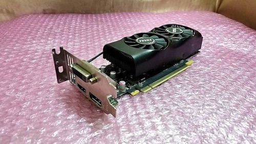 MSI GeForce GTX 1050 Ti 4GB LP GDDR5 Low Profile Graphics Card Nvidia GPU - 第 1/5 張圖片