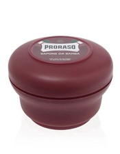Proraso Shaving Soap in a Red Bowl: Nourishing for Coarse Beards 400922 Italy