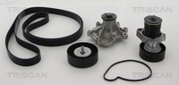 Triscan Wasserpumpe + Keilrippenriemensatz 8642 230504 FüR Mercedes Klasse CL203