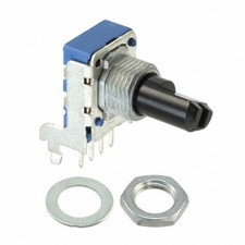 Bourns 1M Audio Potentiometer, D Shaft, PC Pins