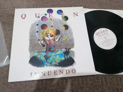 Queen-Innuendo-UK 1st press-A-2U/B-1U-1991-NM/NM
