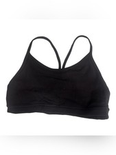 lululemon athletica Black Racerback Seamless ...