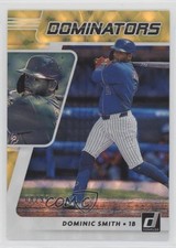 2021 Panini Donruss Dominators Gold 8/99 Dominic Smith #DOM11 v6p