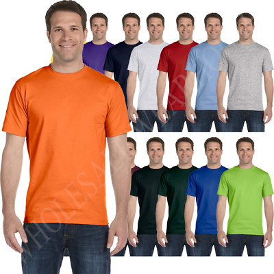 #ad #ad Hanes Mens 100% Cotton Authentic T T Shirt S 3XL 5250T $8.26