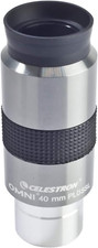 93325 Omni Eyepiece Silver/Black , 1.25"/40 Mm