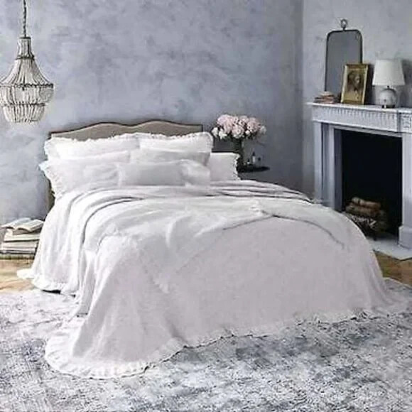 Wamsutta Vintage Clermont Twin Bedspread in Lilac/Grey | eBay
