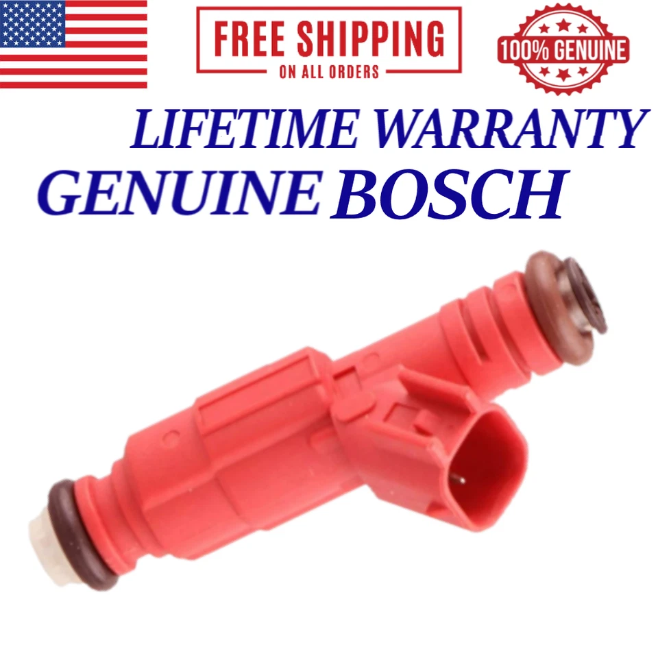 NEW Pack/6 OEM BOSCH Fuel Injectors For 1999-2003 Ford Windstar 3.8L V6 - Image 2 of 3