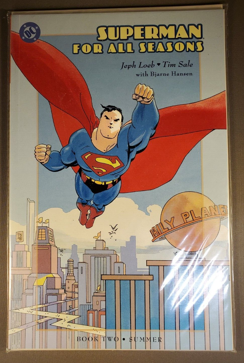 Superman For All Seasons Books 1,2,3,4 #1 SIGNED BY TIM SALE