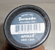 Retro 51 Apollo Limit. Ed. #1362 Tornado Rollerball Pen VRR-1344 - Unused