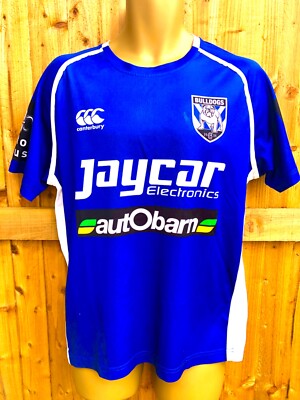 CANTERBURY BANKSTOWN BULLDOGS NRL MENS JERSEY L-2XL SIZE RANGE