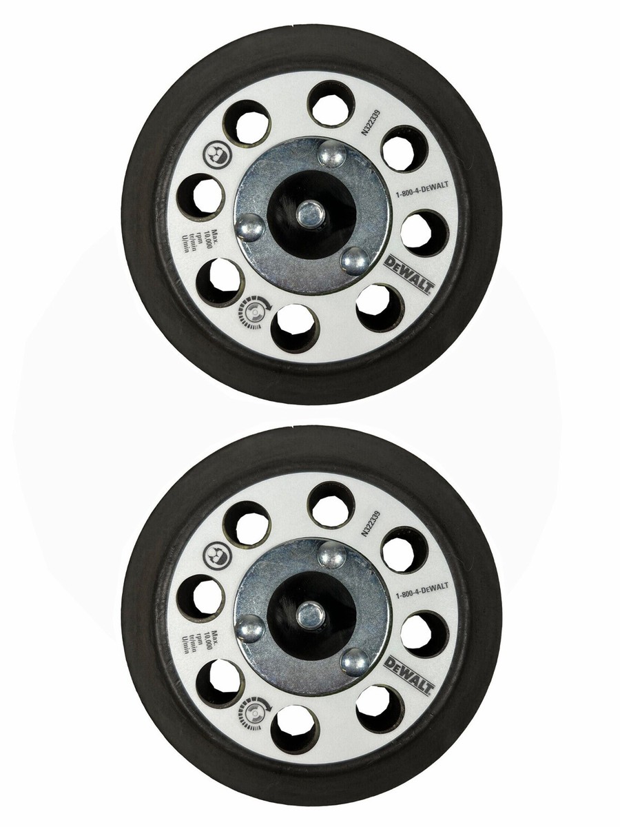 2) DeWalt N324219 Hook and Loop Sander Pad DWE6401DS Genuine OEM