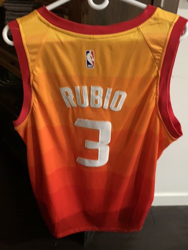 Ricky Rubio Jersey Nike Utah Jazz Sz 54 
