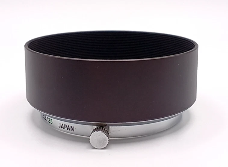 🎦👀✨Casi sin usar✨ Parasol metálico Olympus OM 50/1,4 50/1,8 35/2,8 de JAPÓN Foto 4 de 4