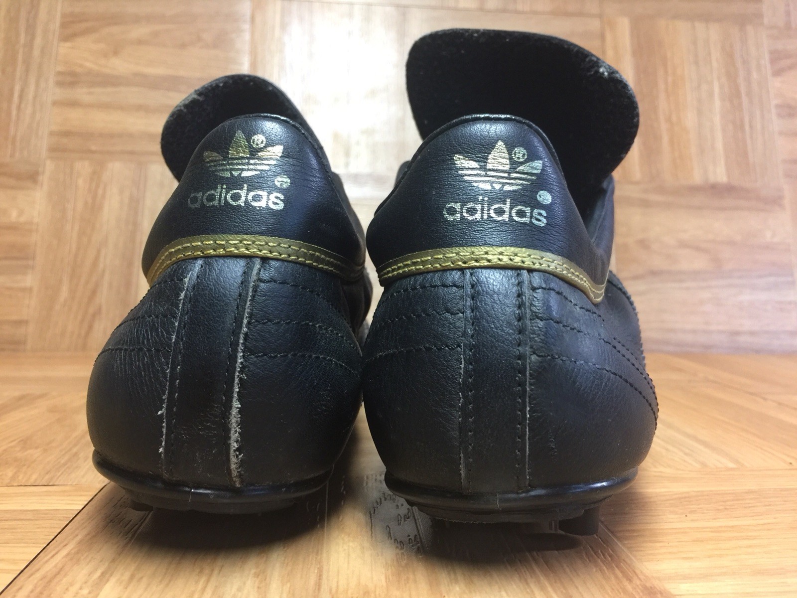 RARE🔥 Adidas Made In Romania Soccer Cleats Black Pre… Gem