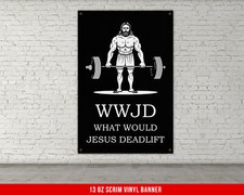 Exercise Motivation Banner - Fitness Wall Art - Gym Decor