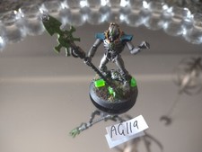 Warhammer 40,000 40k Necrons Necron Overlord Painted AG119